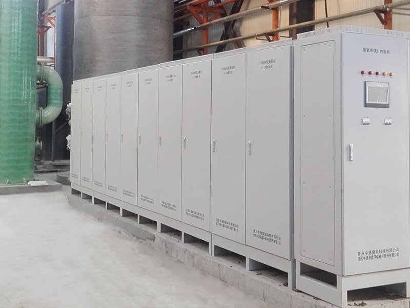 印染工業廢水處理工程（空氣源臭氧發(fā)生器50kgh）